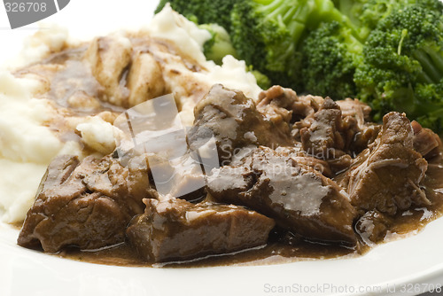 Image of beef pot roast with vegetables