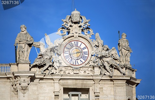 Image of St. Peter\'s Basilica. Vatican City, Rome, Italy