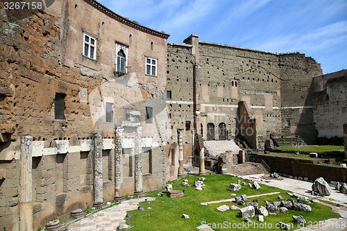 Image of The Forum of Augustus in Rome, Italy