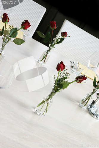 Image of Elegant table setting.