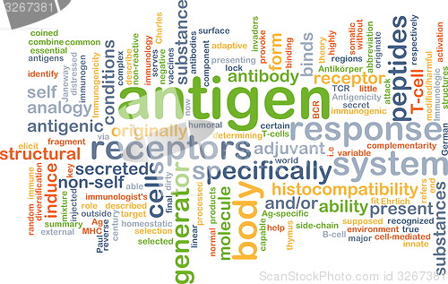 Image of Antigen background concept