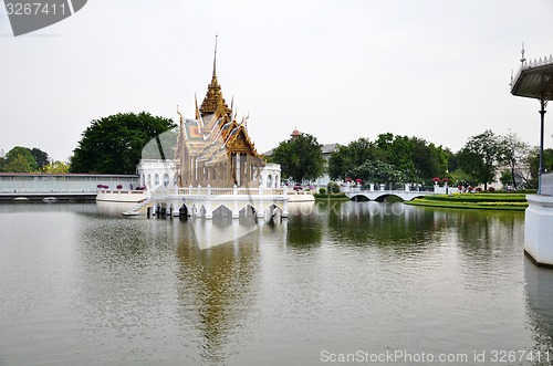 Image of Bang Pa-In Royal Palace in Ayutthaya, Thailand.