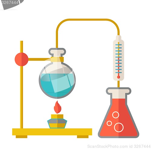 Image of Laboratory glassware