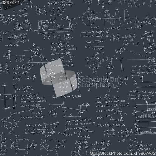 Image of Formula in blackboard.