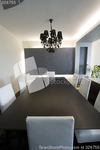 Image of Trendy Modern Dining Room