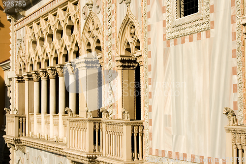 Image of Venetian Style Balcony Columns