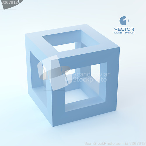 Image of Vector 3D illustration.