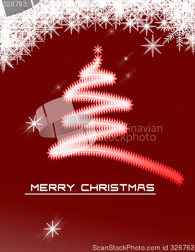 Image of Christmas Background with Ornaments