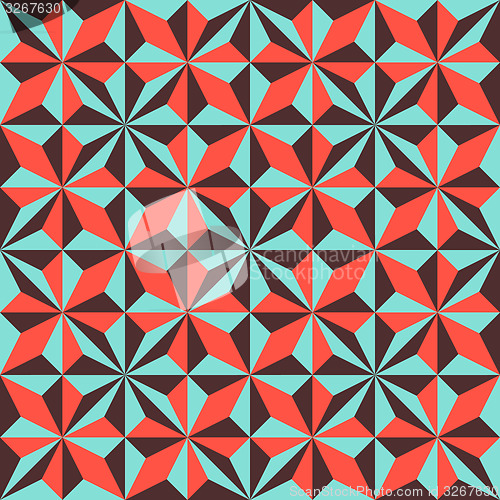 Image of Abstract geometric polygonal background composed of triangles. 