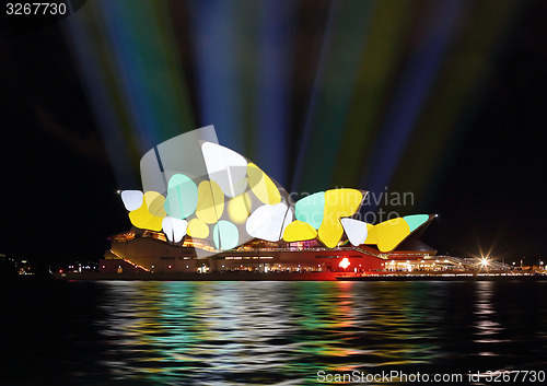 Image of Sydney Opera House during Vivid Sydney