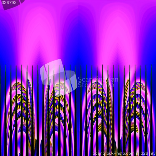 Image of Abstract 3d background