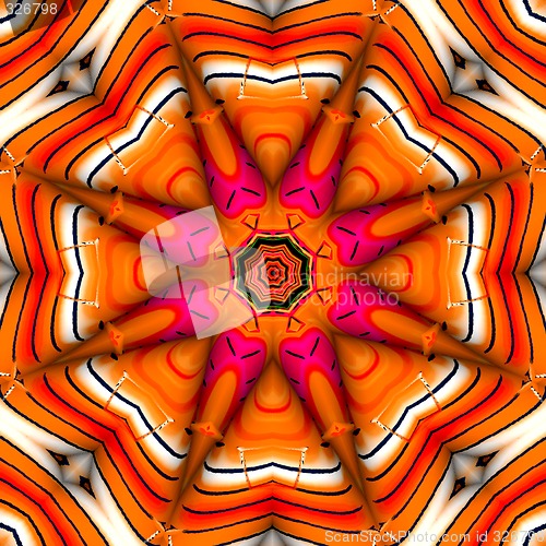 Image of Abstract 3d background