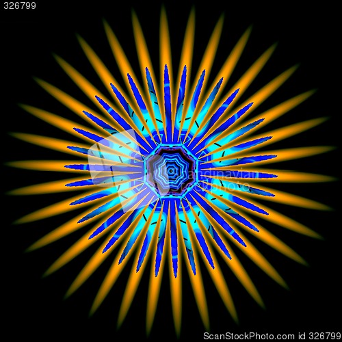 Image of Abstract 3d background