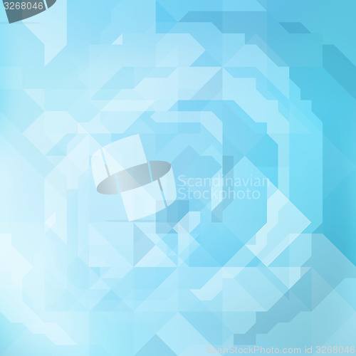 Image of Blue Abstract Mesh Background. EPS 10