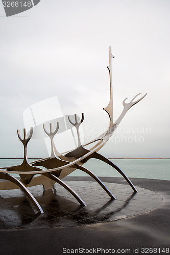 Image of The Sun Voyager in Reykjavik, Iceland