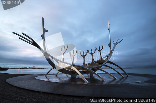 Image of The Sun Voyager in Reykjavik, Iceland