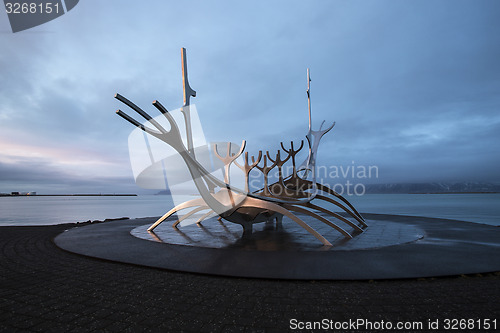 Image of The Sun Voyager in Reykjavik, Iceland