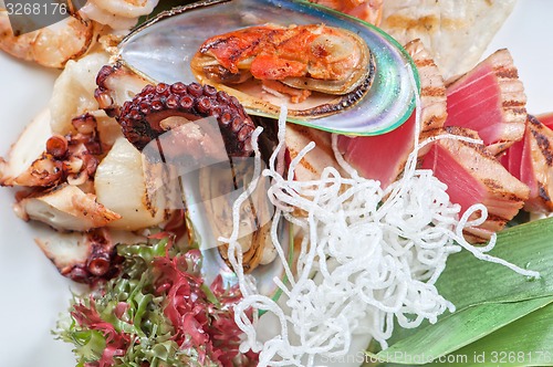 Image of seafood mix