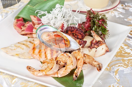 Image of seafood mix