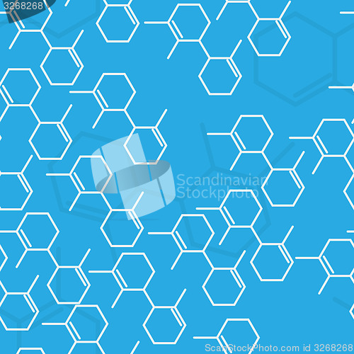 Image of Science seamless background. Vector illustration