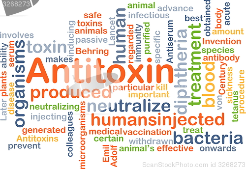 Image of Antitoxin background concept