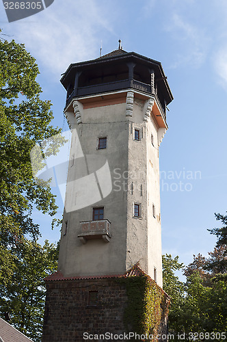 Image of Karlovy Vary observation tower.