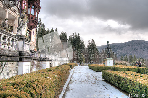 Image of Peles castle in Romania