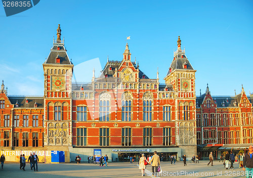 Image of Amsterdam Centraal railway station