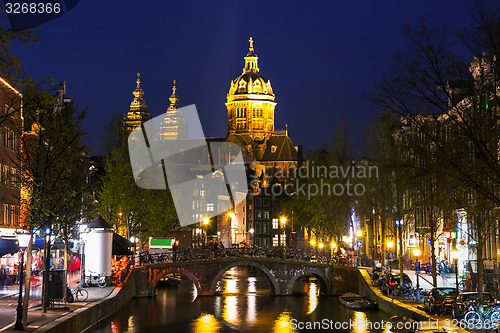 Image of The Basilica of Saint Nicholas (Sint-Nicolaasbasiliek) in Amster
