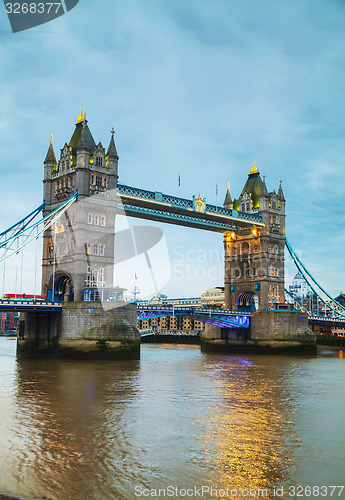 Image of Tower bridge in London, Great Britain