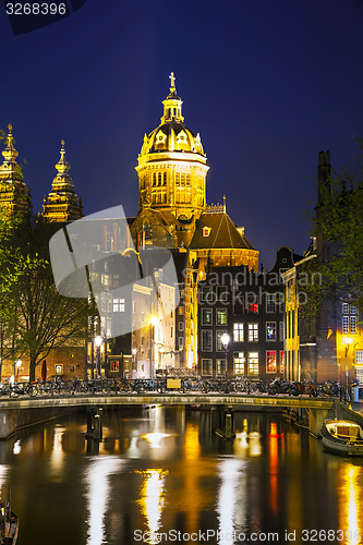 Image of The Basilica of Saint Nicholas (Sint-Nicolaasbasiliek) in Amster
