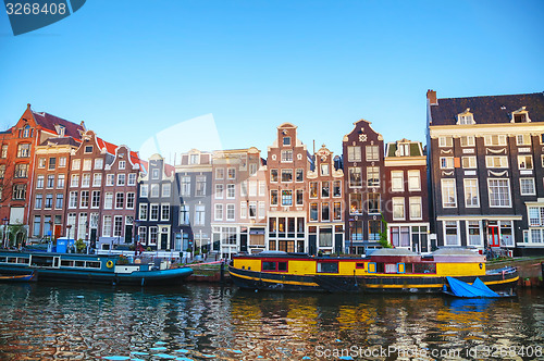 Image of City view of Amsterdam, the Netherlands