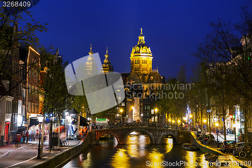 Image of The Basilica of Saint Nicholas (Sint-Nicolaasbasiliek) in Amster