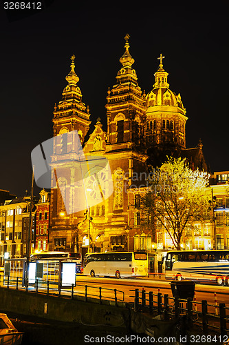 Image of The Basilica of Saint Nicholas (Sint-Nicolaasbasiliek) in Amster
