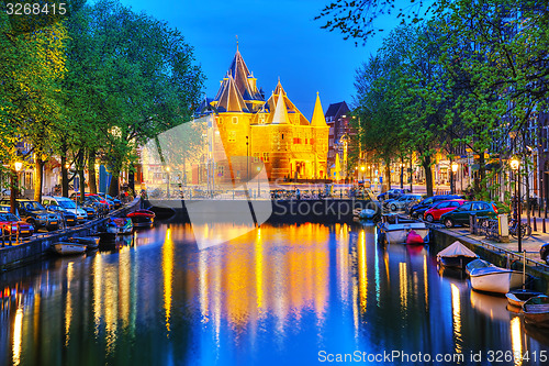 Image of The Waag (Weigh house) in Amsterdam