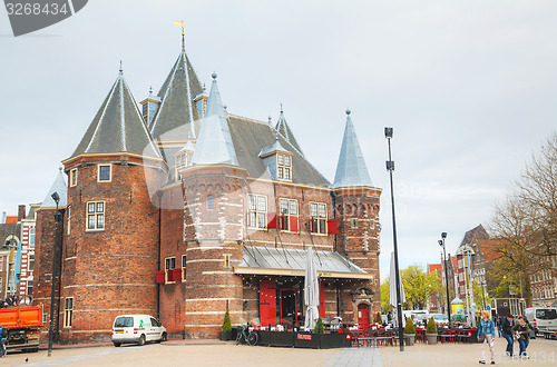 Image of The Waag (Weigh house) in Amsterdam