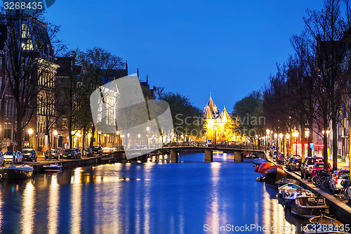 Image of The Waag (Weigh house) in Amsterdam