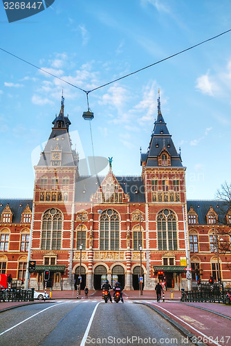 Image of Netherlands national museum in Amsterdam