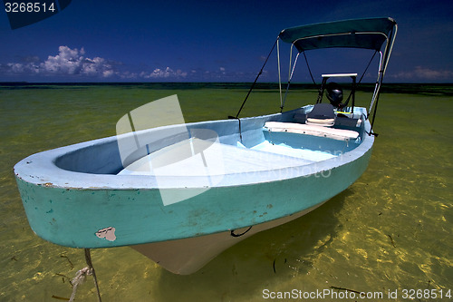 Image of sian kaan in mexico and blue lagoon