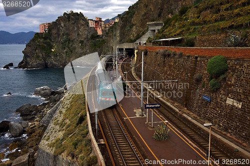 Image of  railway in manarola