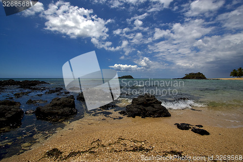 Image of stone e isles in nosy be madagascar