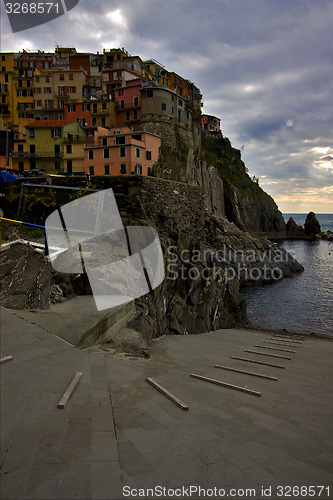 Image of manarola and the stairs