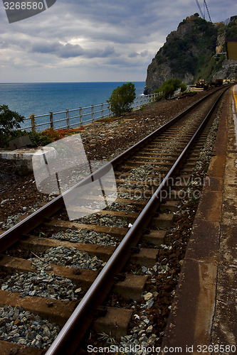 Image of railway in corniglia 