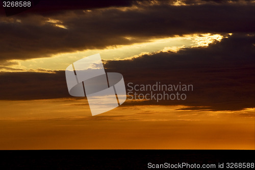 Image of madagascar\'s sunset