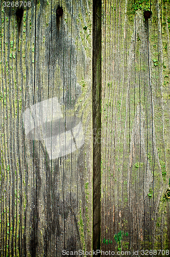 Image of Cracked Wooden Background