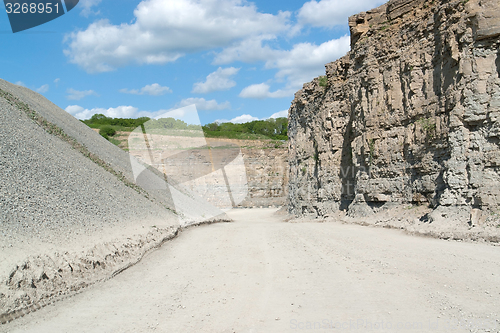 Image of gravel quarry