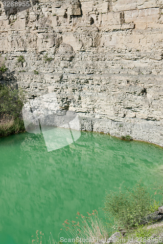 Image of lake at a gravel quarry