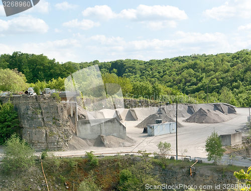 Image of gravel quarry