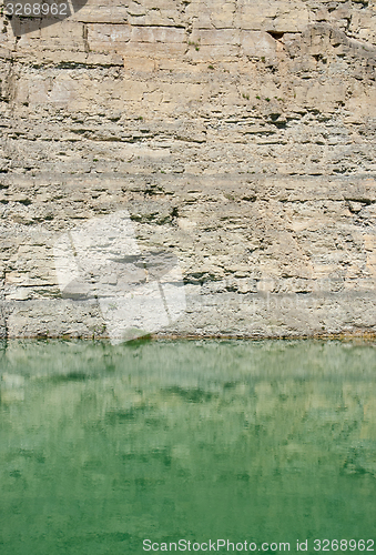 Image of lake at a gravel quarry