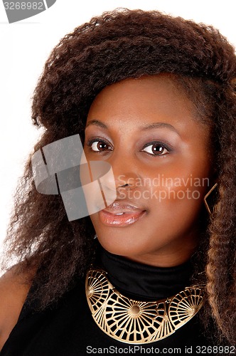 Image of Head shoot of African woman.